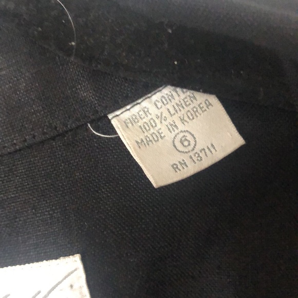 Vintage Lord & Taylor linen blazer - Picture 4 of 6